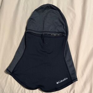 Columbia Black and Gray Hooded Balaclava